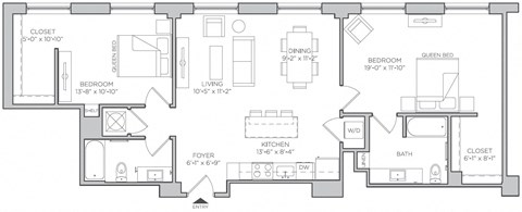 2 bedroom